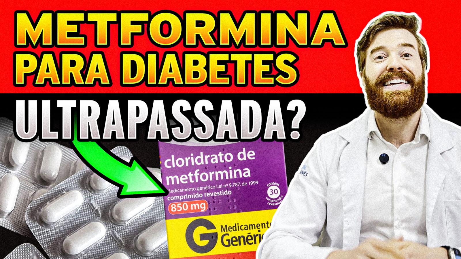 METFORMINA: Tudo o que NINGUÉM EXPLICA (Emagrece, Riscos, Colaterais, Quando Não Usar e Mitos)