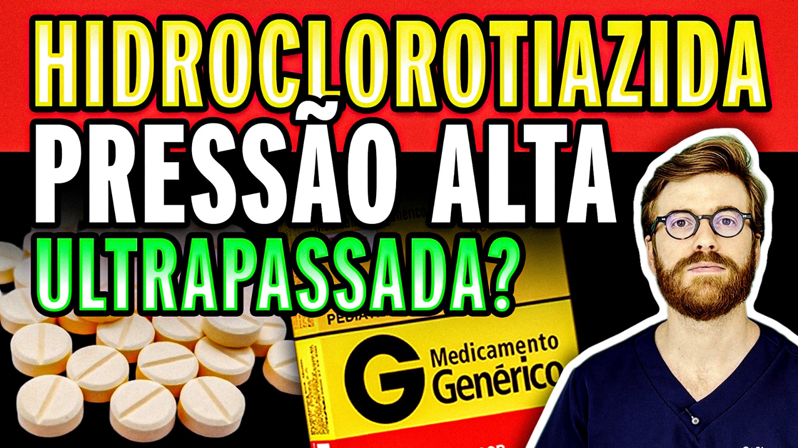 HIDROCLOROTIAZIDA: Tudo o que NINGUÉM EXPLICA (Riscos, Uso Correto, Quem Não Pode Usar, Mitos)